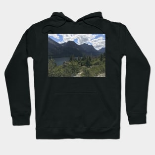 Mountain Lake in Glacier National Park Hoodie